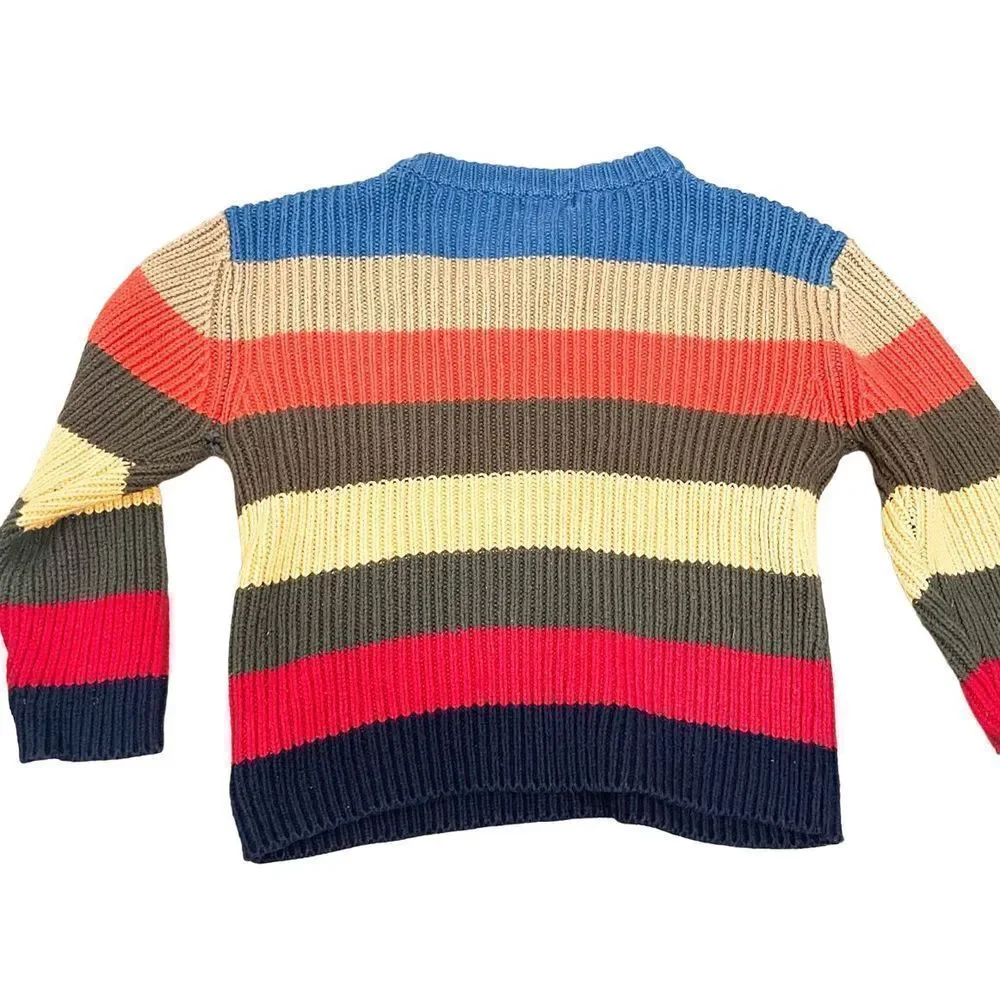 The Children’s Place Fall Striped‎ Sweater Size xs 4